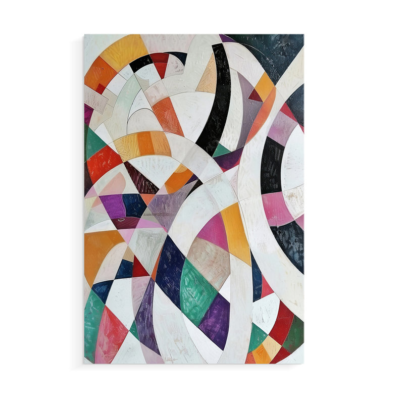 ABSTRACT Series LXV -Canvas Print Only - NOT FRAMED, 48" H x 32" W
