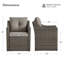 Chaise longue d'extérieur