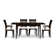 Sarah 4 - Person Solid Wood Top Four Leg Dining Set