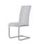 Chaise de salle à manger confortable en tissu avec des pieds en métal élégants pour une expérience de repas gracieuse-854333733