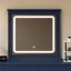 Commode 6 tiroirs avec miroir lumineux-1115395418