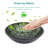 Bathroom Artistic Tempered Glass Vessel Bathroom Sink With Black Faucet And Pop-Up Drain-123626426