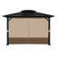 Paroi latérale en polyester pour pavillon de jardin Aoodor-90565558-121327738