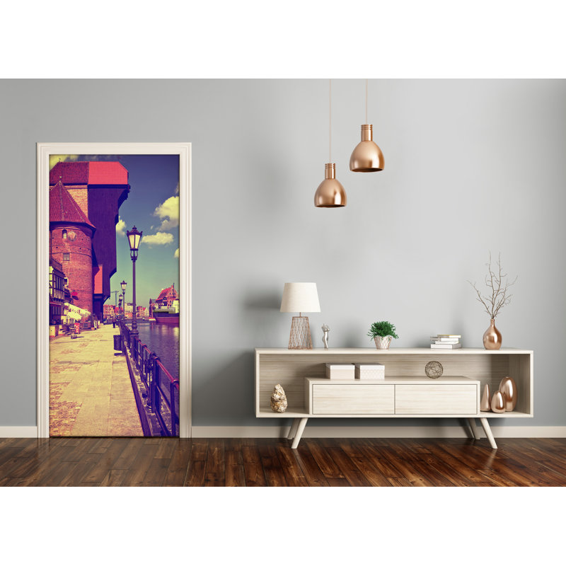 Gdansk Poland Door Decal