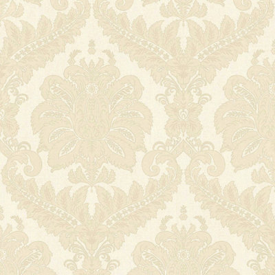 Ornamenta Collection Traditional Damask Wallpaper Roll