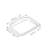 Grill to Table 17" Rectangular Ceramic Plancha