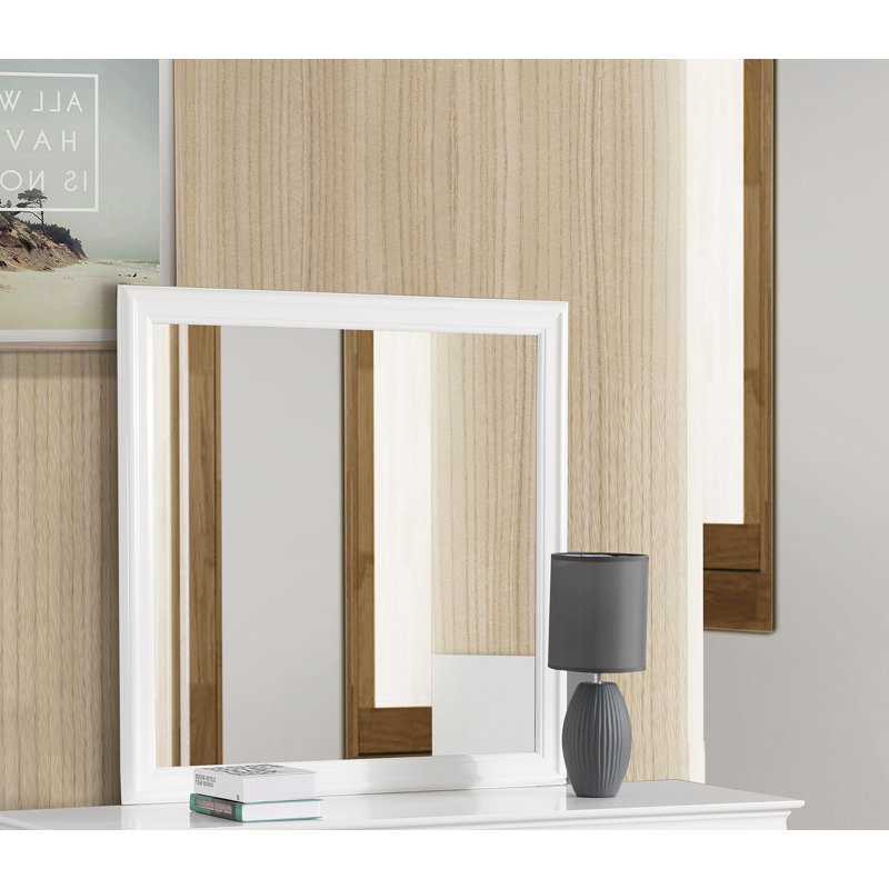 Miroir Glory Furniture Louis Phillipe G3190-M, blanc, Blanc