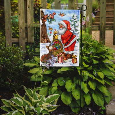 Double Sided Polyester Christmas Garden Flag