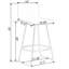 Tabouret de bar et de comptoir Cleek-602954213-603425810