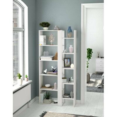 Niav 162cm H x 78cm W Bookcase