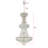 Ston Easton 32-Light Crystal Empire Flush Mount -23029619