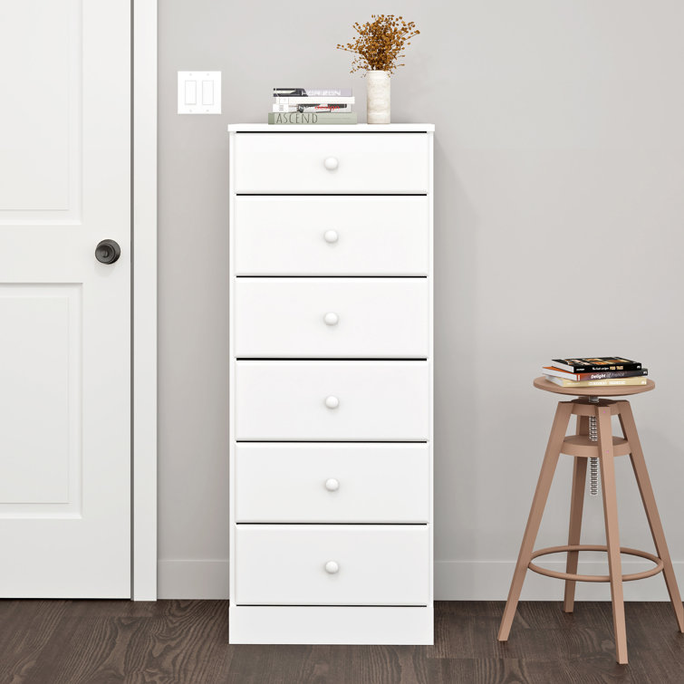 Astrid Simplistic 6 Drawer 19.75" W Lingerie Chest