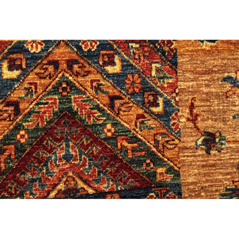 Wool Southwestern Area Rug