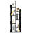 Amiel Bookcase-950616073