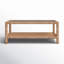 Pine Isle Glass Coffee Table-1791939377