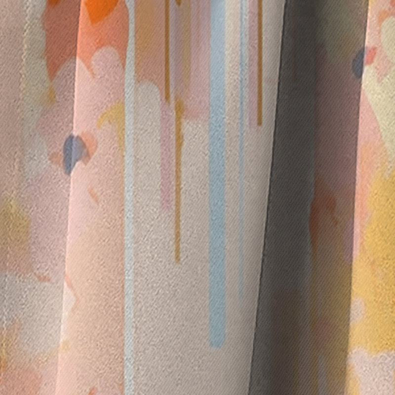 Rayures audacieuses Modern Modern Cherry Blossom, L 52 po x L 63 po
