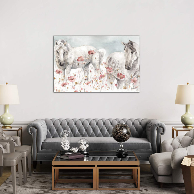 Wild Horses III by Lisa Audit - Wrapped Canvas Painting, 152.5 cm H x 101.5 cm W