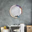 Huldar Glass Flat Wall Mirror
