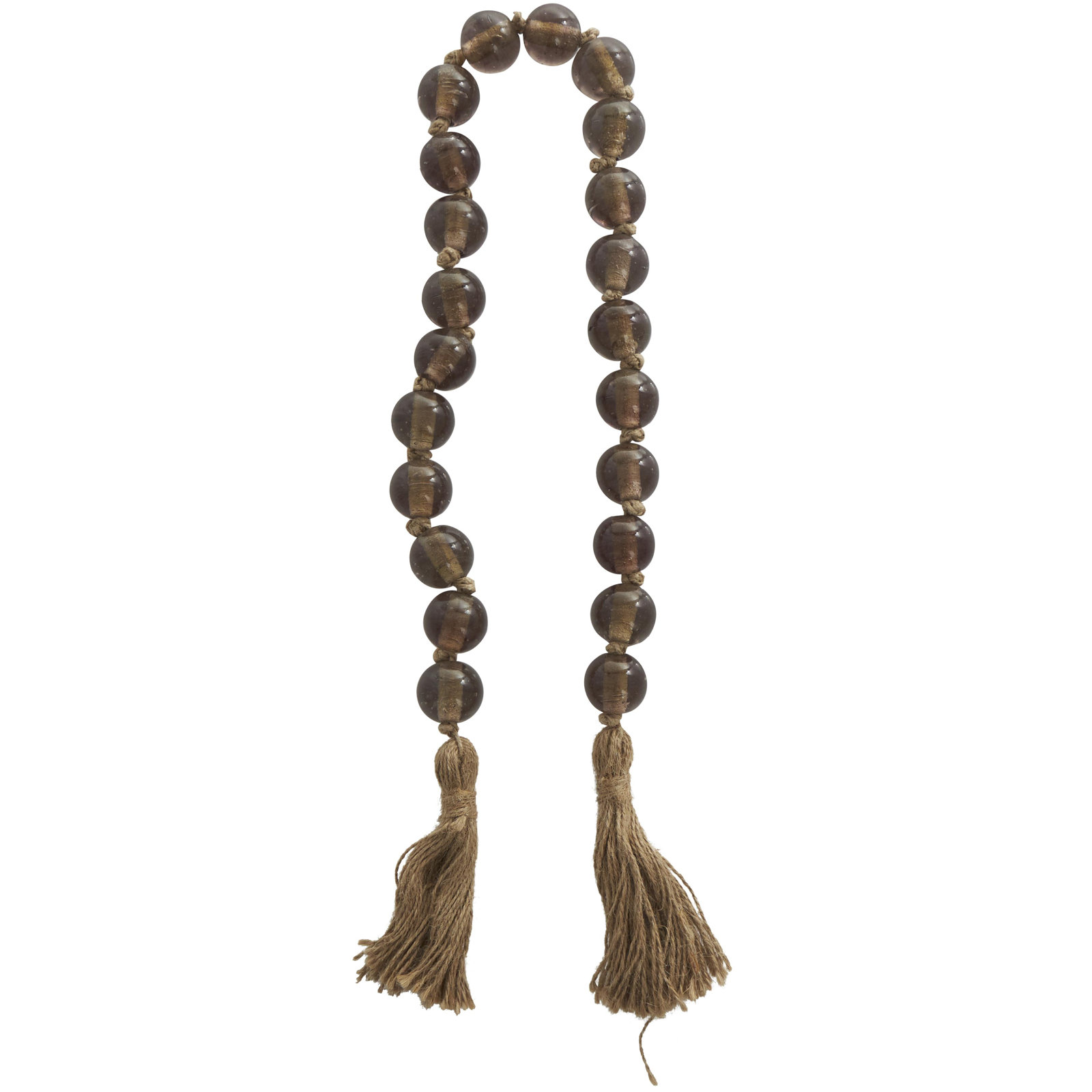 Ailey Novelty Garland, 3'9", Coffee Brown