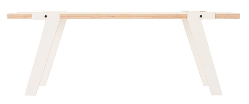 Giedi Upholstered Bench, Snow White