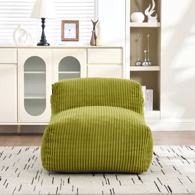 Big Bean Bag Chair,Lounger Large Bean Bag Sofa, Memory Foam Filled Beanbag Chair