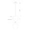 Luminaire suspendu sphère 1 lumière Monae-99987414-99491376