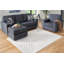 Tapis gris / crème Cheskey-113006012