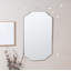 Henry Scalloped Metal Mirror-842470036