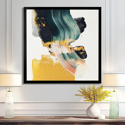 Sayles Abstract Drifting Of Ink I - Abstract Wall Art