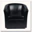 Fauteuil d'appoint pivotant en similicuir-536708782