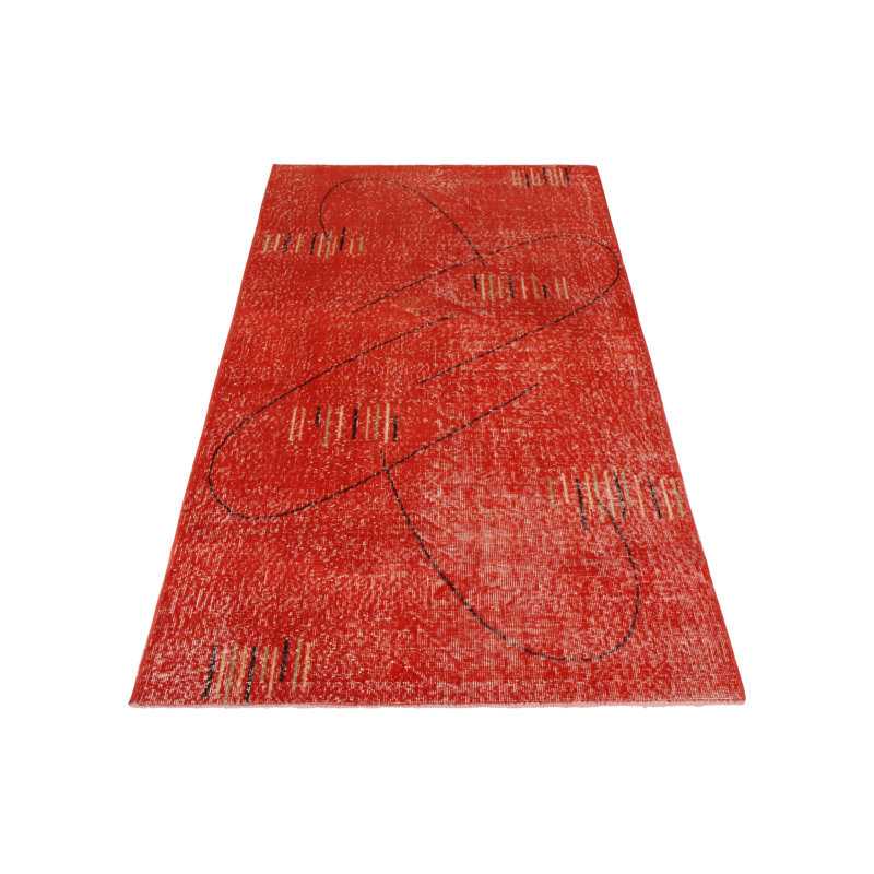 One-of-a-Kind 3'9" X 6'1" Hand Knotted Area Rug