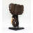 Wooden Brown Elephant Mask Bust Statue On Stand Sculpture Figurine Home Decor Hand Carved Handmade Accent Handcrafted Decoration Wood-368335778