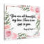 You Are All Beautiful Song of Songs 4:7 1 Piece Wrapped Canvas Wall Art-1396401946