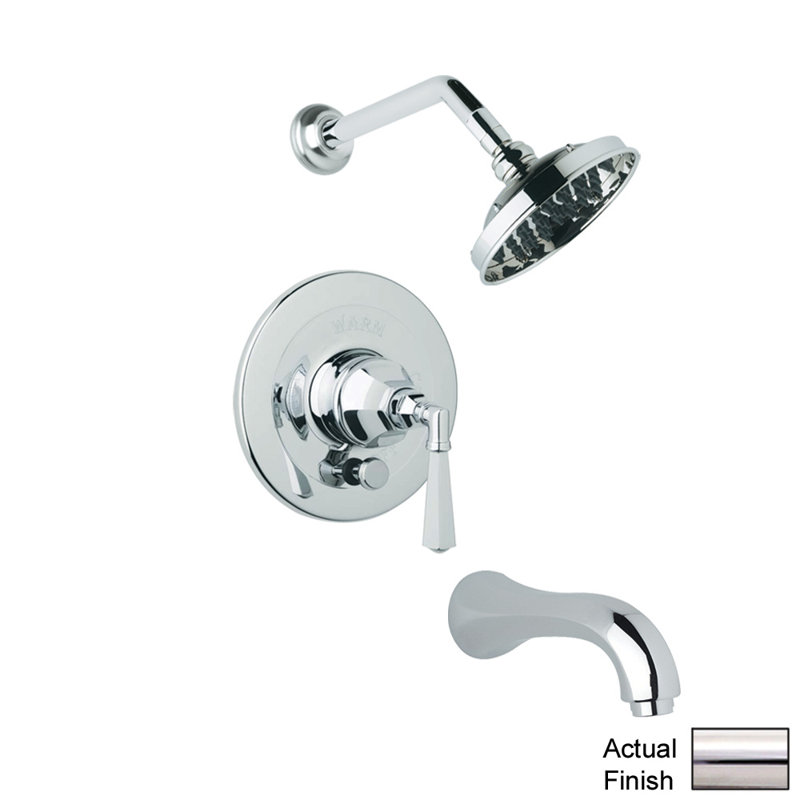 Robinet de baignoire et de douche à double fonction avec valve Palladian