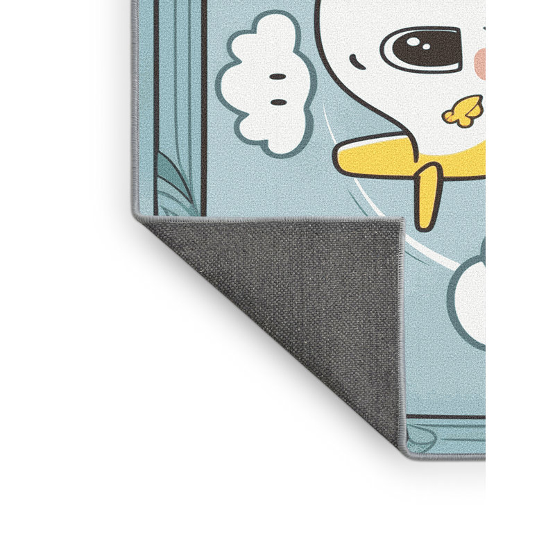 Tapis pour enfant Zoomie, Rectangulaire 8 pi x 10 pi