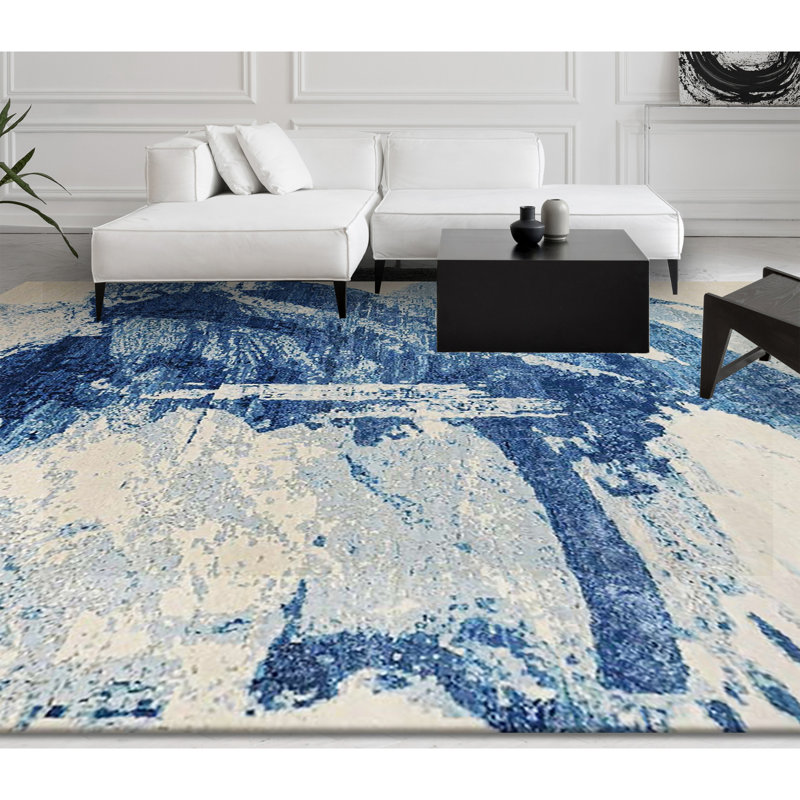 Abstract Area Rug, Rectangle 10' x 14'