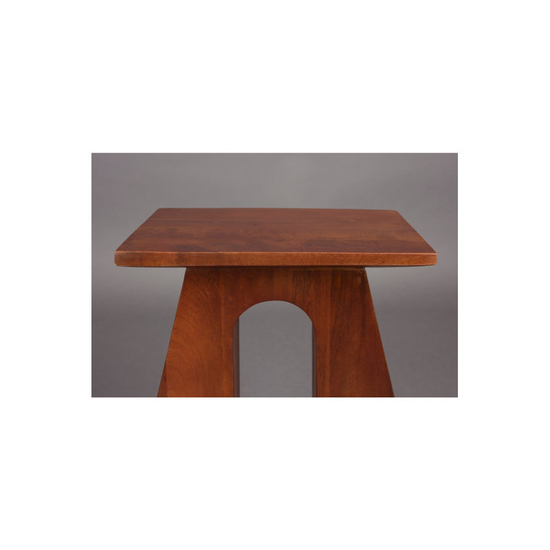 Pilaster Solid Wood End Table