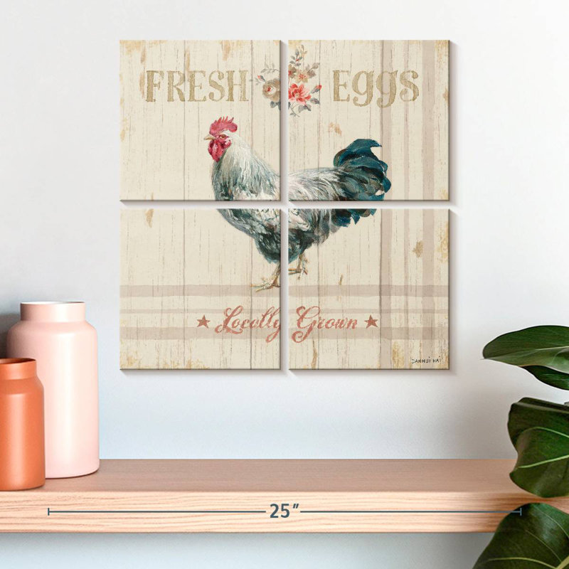 Brampt Farm Patchwork VI, H 18 po x l 18 po
