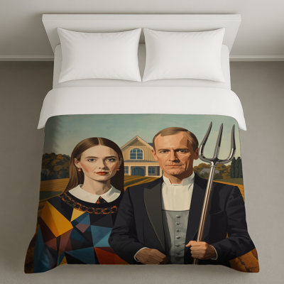 Housses de couette Farmhouse Couple Portrait