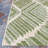Hause Geometric Juniper Green Indoor Outdoor Area Rug-1219373705