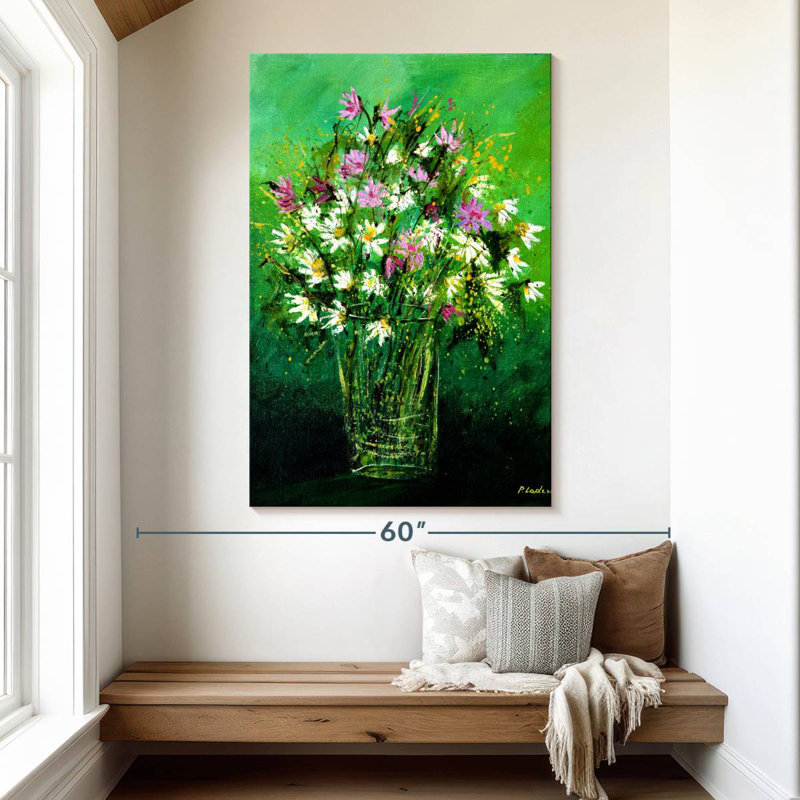 Harnek Floral Impulse, 51" H x 34" W