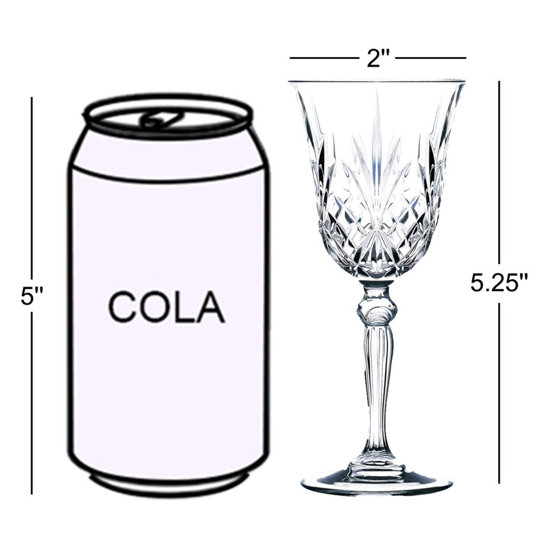 Melodia 1.5 oz. Crystal Cordial Glass Set