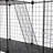 Ceason 4-Tier Wire Cat Cage Playpen