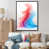 Black Floater Framed
