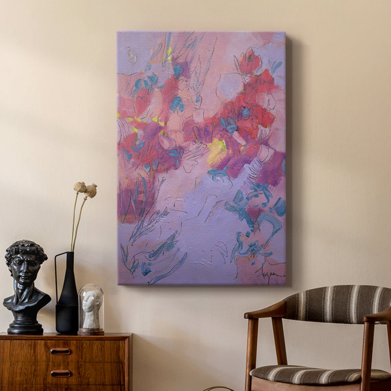 «Wish You Well» - galerie Cavas sur mesure, H 18 po x l 12 po