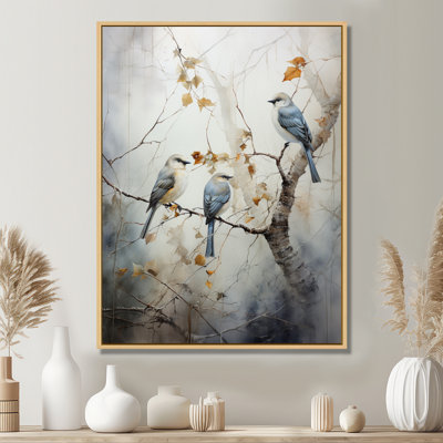 Bird Silent Watcher II - Art mural oiseau