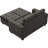 Shavera 4 - Piece Velvet Sectional Sofa Convertible Sleeper Couch Apartment Sofa Bed with Storage Ottomans-340988128