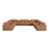Cognac Genuine Leather selected
