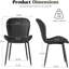 Chaise d'appoint rembourrée Modern (ensemble de 4)-171374285-171374321