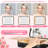 Portable Makeup Organizer Makeup Tool Case With Led Mirror Pink-301349714